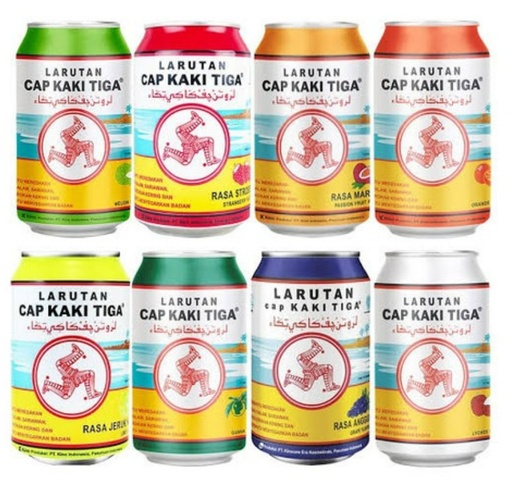 Cap Kaki-3 Lar Penyegar Orange Can 320 ML